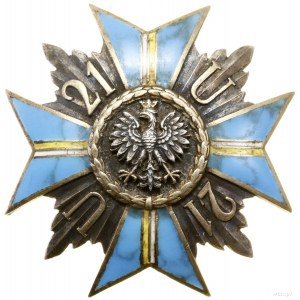 The Officer's Commemorative Badge of the 21st Lancers Regiment of the Vistula...