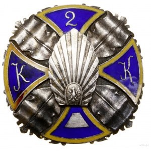 Odznaka Pamiątkowa Korpusu kadetów Nr 2, 1925-1928; Krz...