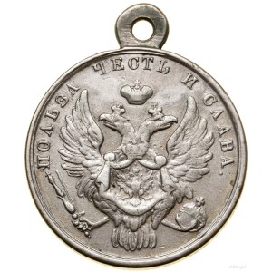 Medal za Zdobycie Szturmem Warszawy, 1831; Orzeł rosyjs...
