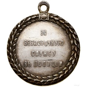 Medaille für vorbildliche Verdienste im Polizeidienst, ohne Datum (ab 1894); ...