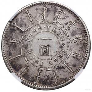 1 dolar, 24 rok Kuang-hsu (1898), Fengtian; Kann 244, K...