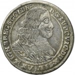 Silesia, Duchy of Liegnitz-Brieg-Wohlau, Ludwig IV, 15 Kreuzer Brieg 1660 EW - RARE