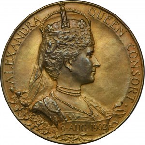 Great Britain, Edward VII, Medal for the Coronation of Queen Alexandra, London 1902