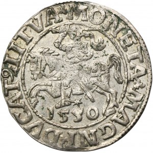 Sigismond II Auguste, demi-penny Vilnius 1550 - LI/LITVA