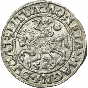 Sigismund II August, 1/2 Groschen Vilnius 1549 - LI/LITVA