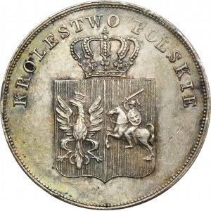 November Uprising, 5 zloty Warsaw 1831 KG