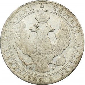 3/4 rouble = 5 zloty Warsaw 1837 MW