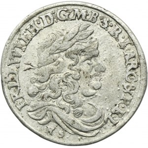 Germany, Brandenburg-Prussia, Friedrich Wilhelm, 6 Groschen Konigsberg 1679 HS