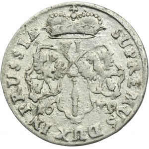 Germany, Brandenburg-Prussia, Friedrich Wilhelm, 6 Groschen Konigsberg 1679 HS