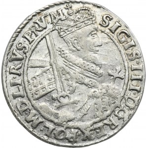 Sigismund III Vasa, 1/4 Thaler Bromberg 1621 - PRV M