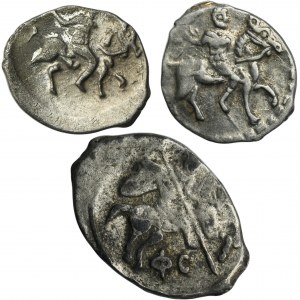 Ensemble, Russie, Ivan IV, Kopejka et Dienga (3 pièces).