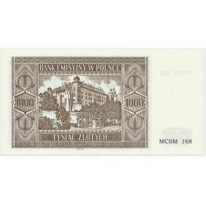 Krakowiak, 1.000 złotych 1941 - MCSM 168 -