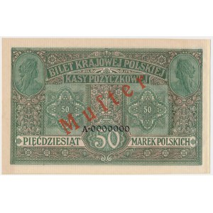 50 marek 1916 - Jenerał - WZÓR -