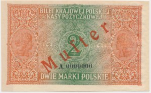2 známky 1916 - Všeobecné - MODEL -.