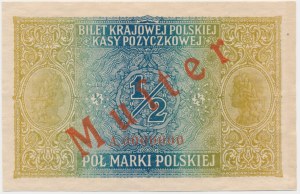 1/2 značky 1916 - Všeobecné - MODEL -.
