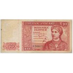 10 zloty 1939 - H - rare serial prefix