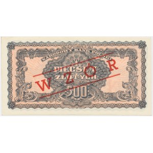 500 zloty 1944 ...owe - COLLECTOR SPECIMEN - Ax -