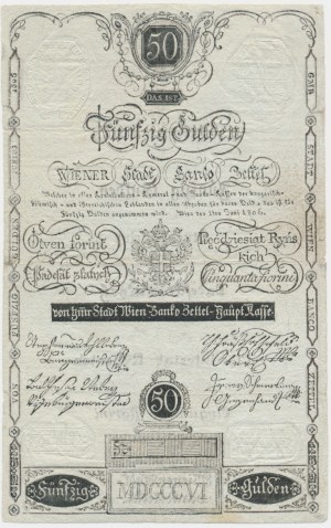 Austria, 50 Gulden 1806 - RARE AND BEAUTIFULL