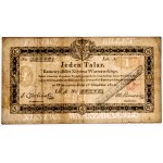 1 thaler 1810 - Ossoliński - avec cachet -.