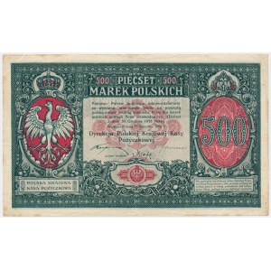 500 marks 1919 - Directorate - BEAUTIFUL
