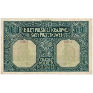 500 marek 1919 - Dyrekcja - PIĘKNY