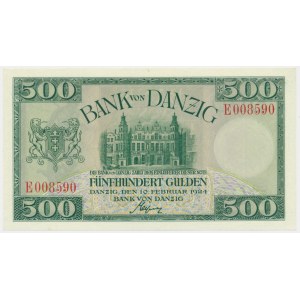 Danzig, 500 Gulden 1924