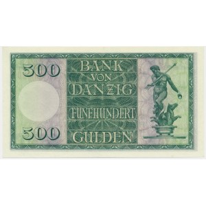 Gdańsk, 500 guldenów 1924