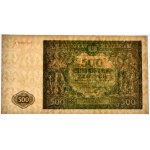 500 zloty 1946 - A - première série