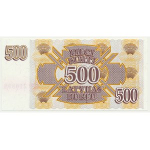 Łotwa, 500 rubli 1992
