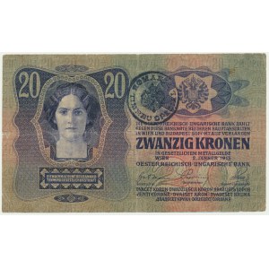 Rumunia, Bukowina, 20 koron 1913 (1919)