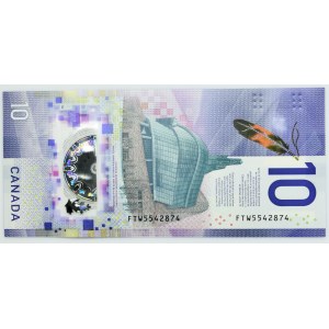Canada, 10 Dollars 2018 - Polymer