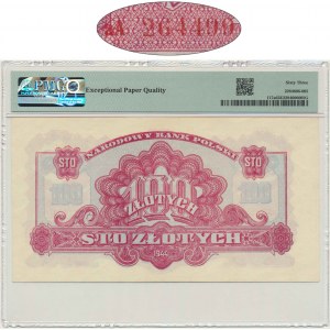 100 zloty 1944 ...owe - aA - PMG 63 EPQ - EXTREMELY RARE