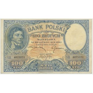 100 złotych 1919 - S.B -