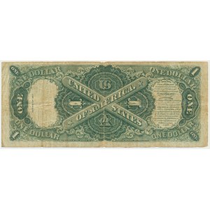 USA, Red Seal, 1 Dollar 1917 - Speelman & White -