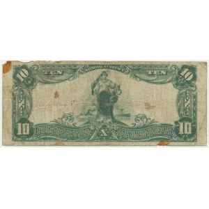 USA, Blue Seal, Nowy Jork, 10 dolarów 1902 - Lyons & Roberts -