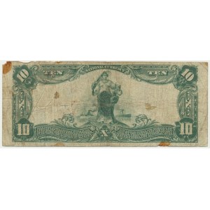 USA, Blue Seal, New York, 10 Dollars 1902 - Lyons & Roberts -