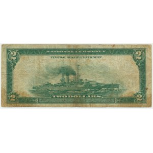 USA, New York, 2 Dollars 1918 - Teehe & Burke -