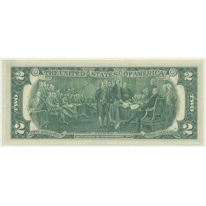 USA, Green Seal, Filadelfia, 2 dolary 1976 - C - Neff & Simon -