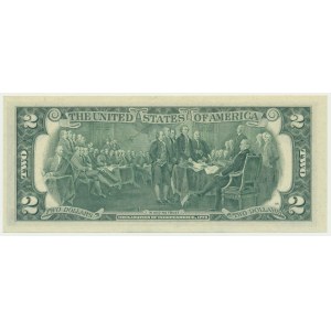 USA, Green Seal, Atlanta, 2 Dollars 1976 - F - Neff & Simon -