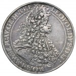 Silesia, Habsburg rule, Leopold I, Thaler Breslau 1695 MMW - RARE