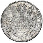 Silesia, Duchy of Münsterberg-Oels, Heinrich Wenceslaus and Karl Friedrich, Thaler Oels 1620 BH - VERY RARE