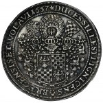 Silesia, Duchy of Liegnitz-Brieg-Wolau, Georg III, Ludwig IV, Christian, Thaler Brieg 1657 - RARE