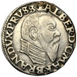 Prussia, Albrecht Hohenzollern, 3 Groschen Königsberg 1558 - VERY RARE