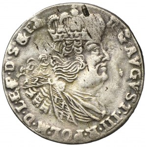 Augustus III of Poland, 6 Groschen Danzig 1762 REOE