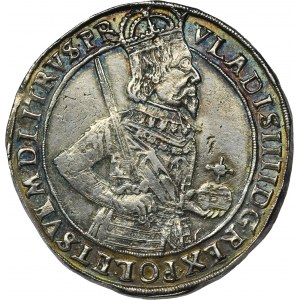 Vladislav IV Vasa, Thaler Toruń 1633 II - RARE