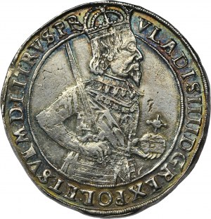 Ladislaus IV Vasa, Thaler Thorn 1633 II - RARE