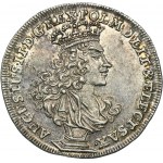 August II the Strong, Ducat in SILVER Leipzig 1703 EPH - VERY RARE