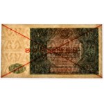 20 zlatých 1946 - SPECIMEN - A - PMG 65 EPQ