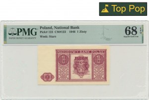 1 złoty 1946 - PMG 68 EPQ