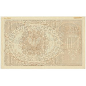 1.000 marek 1919 - III Ser. F - ładny i świeży